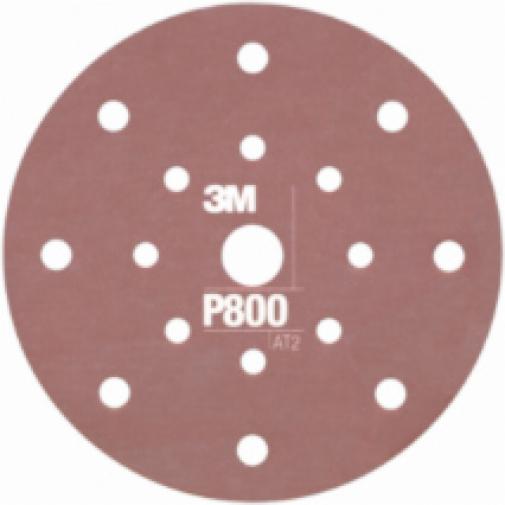 Flexible Abrasive Hookit™ Disc 17Hole, 6 inch, P800, 34802