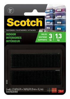 Scotch® Removable Double-Sided Mounting Squares, Multiple Sizes