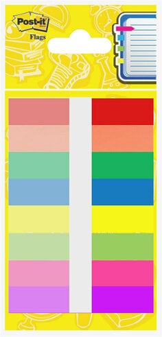 Post-it® 683-8C Pop Up Flags 8 Colors