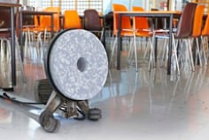 3M™ Melaminové podlahové kotouče, šedé/bílé, 330 mm, 5 kusů/balení