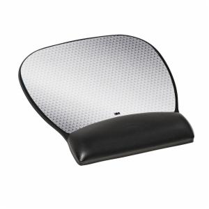 3M™ Precise Mouse Pad with Gel Wrist Rest, , Optical Mouse Performance and Battery Saving Design, 9.2″ x 8.7″, Vertex, MW310LEimage