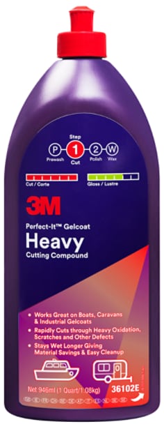 3M™ Perfect-It™ Gelcoat Heavy Cutting Compound,1