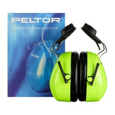 Casque antibruit 3M™ PELTOR™ Optime™ ll H520P3E-467-GB avec attaches pour casque, Hi-Viz