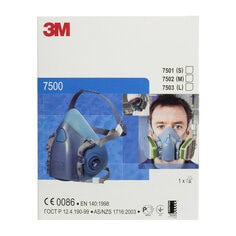 3M™ Reusable Half Face Mask, Small, 7501