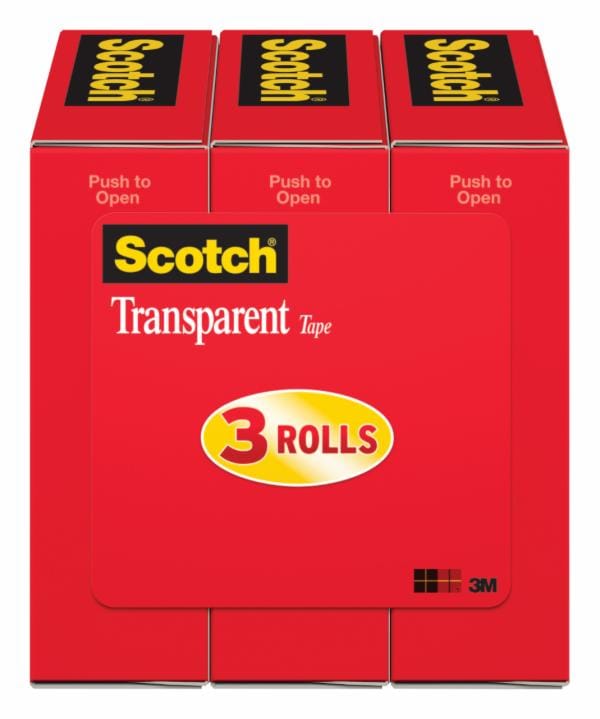 Scotch Transparent Tape 600K3