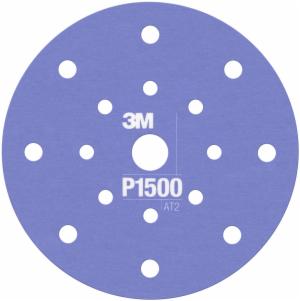 3M™ Hookit Flexible Abrasive Disc 270J, 34805, 6 in, Dust Free, P1500, 25 discs per carton, 5 cartons per caseimage
