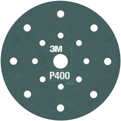 3M™ Hookit™ Flexible Abrasive  Disc, 6 in, 17 Hole, P400