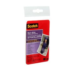 Scotch Self-Sealing Laminating Pouch, PL903-C, 6.35 cm x 8.89 cm