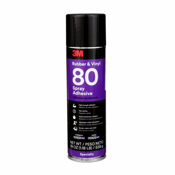 ™ Rubber and Vinyl Spray Adhesive 80