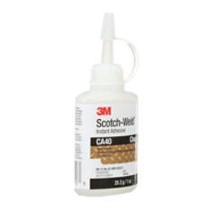 3M™ Scotch-Weld™ Instant Adhesive, CA40, yellow, 1 oz (28.3 g)