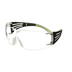 Lunettes de sécurité et de lecture 3M™ SecureFit™ 400, antirayures, antibuée, verres incolores +2,