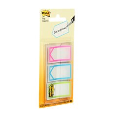 Post-it Flg,682-AROW-C,brgt clrs,23.87x43.18mm,1dsp/pk,60flg/dsp