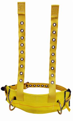 3M™ DBI-SALA Derrick Tongue Buckle Positioning Belt with Tongue Buckle Harness Connector 1003220, Yellow, Mediumimage