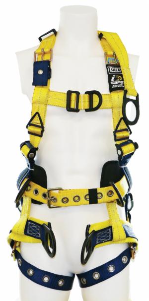 3M™ DBI-SALA Delta Vest Tower Climbing/Positioning Safety Harness with Back D-ring Extension 1100389, Blue, Smallimage