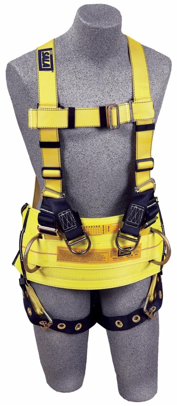 ™ DBI-SALA Delta Derrick Positioning/Suspension Safety Harness with Tongue Buckle Derrick Belt 1102354