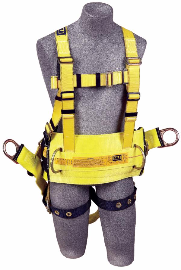™ DBI-SALA Delta Derrick Positioning/Suspension Safety Harness with Pass-Thru Belt Connector 1106112