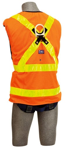 Delta Vest™ Hi-Vis Reflective Workvest Harness