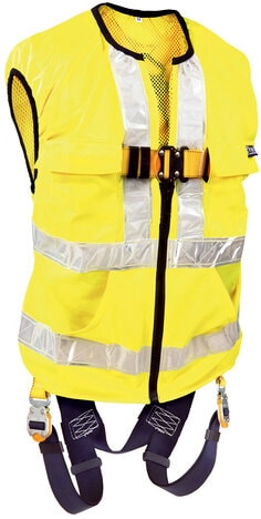 Delta Vest™ Hi-Vis Reflective Workvest Harness