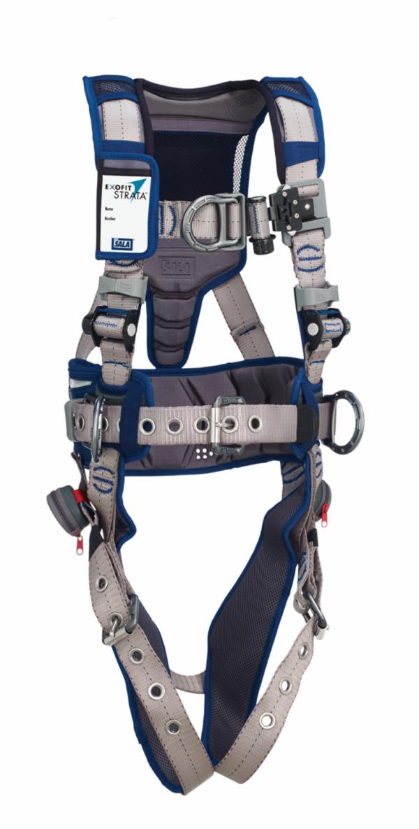 ™ DBI-SALA ExoFit STRATA Comfort Construction Climbing/Positioning Safety Harness 1112571