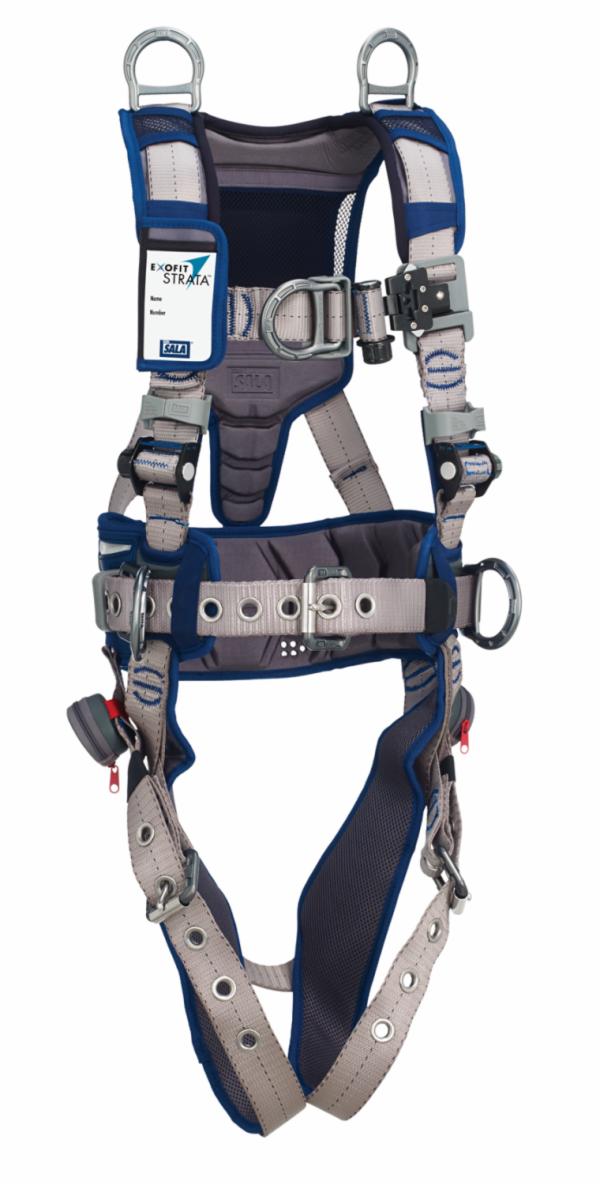 ™ DBI-SALA ExoFit STRATA Comfort Construction Climbing/Positioning/Retrieval Safety Harness 1114360