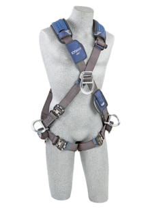 Back D-ring, Nomex®/Kevlar® fiber webbing & comfort padding