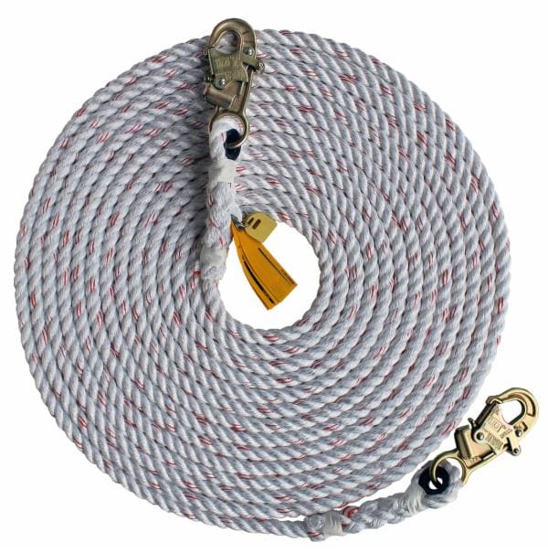 ™ DBI-SALA Rope Lifeline with Snap Hook Both Ends 1202842
