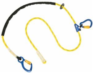 3M™ DBI-SALA Pole Climber’s Adjustable Rope Positioning Lanyard 1234080, 8 ftimage