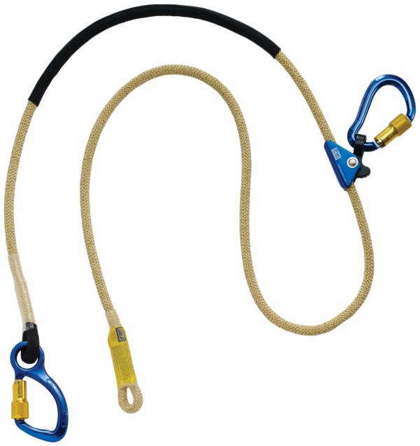 ™ DBI-SALA Pole Climber's Adjustable Rope Positioning Lanyard for Electrical/Hot Work Use 1234083
