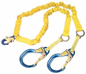 3M™ DBI-SALA ShockWave 100% Tie-Off Rescue Stretch Web Shock-Absorbing Lanyard 1244751, 6 ftimage