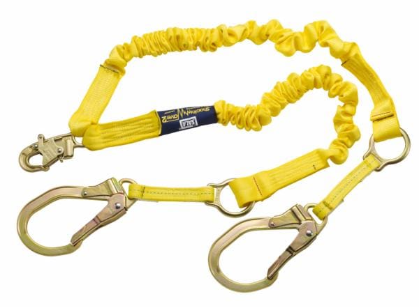 ™ DBI-SALA ShockWave 100% Tie-Off Rescue Stretch Web Shock-Absorbing Lanyard 1244750