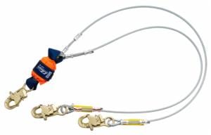 3M™ DBI-SALA EZ-Stop Leading Edge 100% Tie-Off Cable Shock-Absorbing Lanyard 1246067, Orange, 6 ftimage