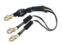 Force2™ Adjustable 100% Tie-Off Shock Absorbing Lanyard