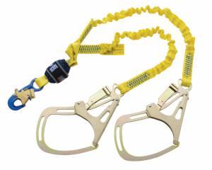 3M™ DBI-SALA EZ-Stop F2 100% Tie-Off Stretch Web Shock-Absorbing Lanyard 1246350, 6 ftimage