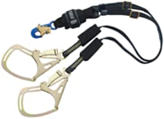 Force2™ Adjustable 100% Tie-Off Shock Absorbing Lanyard