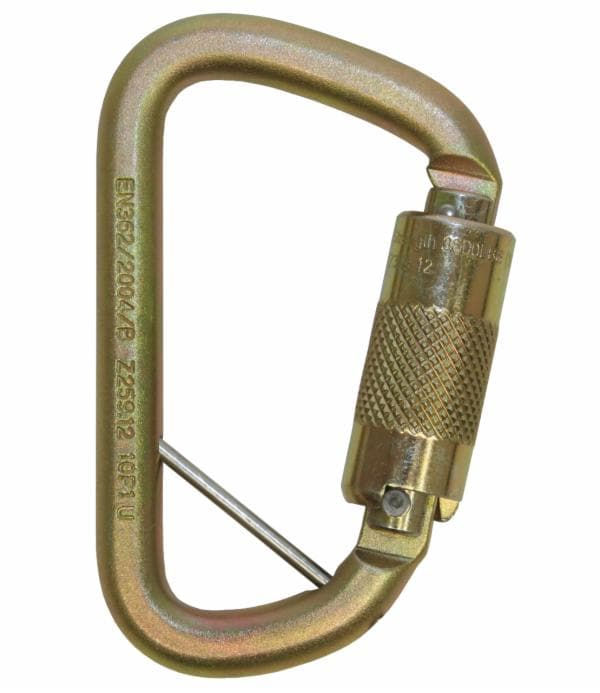 ™ DBI-SALA Rollgliss Technical Rescue Offset D Fall Arrest Carabiner with Captive Eye