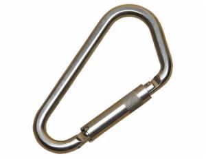 3M™ DBI-SALA Self-Closing/Triple Locking Carabiner 2000301, Stainless Steel, 2 in Gateimage