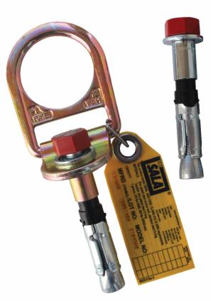 3M™ DBI-SALA D-ring Bolt Anchor For Concrete 2104563, 1 Extra Bolts, Fits 11/16 in, 18 mm or 3/4 in Hole image 3M™ DBI-SALA D-ring Bolt Anchor For Concrete 2104563, 1 Extra Bolts, Fits 11/16 in, 18 mm or 3/4 in Holeimage