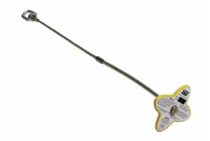3M™ DBI-SALA Drop-Thru Anchor For Concrete/Steel 2104816, Fits 1.5 – 1.75 in Hole, 10 ftimage