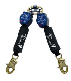 Nano-Lok™ Twin-Leg Quick Connect Self Retracting Lifeline