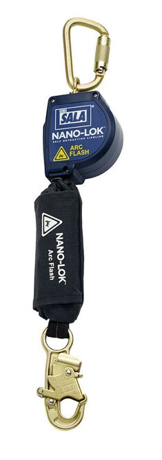 Nano-Lok™ Arc Flash Self Retracting Lifeline with Anchor Hook