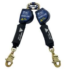 Nano-Lok™ Arc Flash Twin-Leg Quick Connect Self Retracting