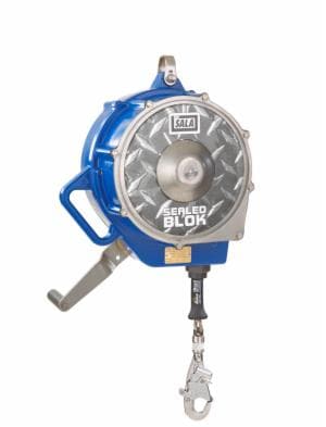 3M™ DBI-SALA Sealed-Blok 3-Way Retrieval Self-Retracting Lifeline 3400170, Stainless Steel Cable, 130 ftimage