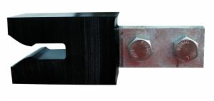 3M™ DBI-SALA Lad-Saf Cable Vertical Safety System Cable Guide For Steel Pole/Angle Leg Tower 6100430, Galvanizedimage