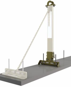 3M™ DBI-SALA Temporary Rebar/Shear Stud Horizontal Lifeline Intermediate Retro-Fit Kit 7400054image