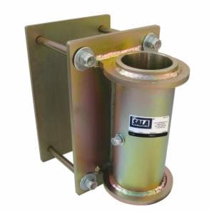 3M™ DBI-SALA Temporary Fasten-In-Place Horizontal Lifeline Clamp-On Vertical Base For Concrete/Steel 8530373image