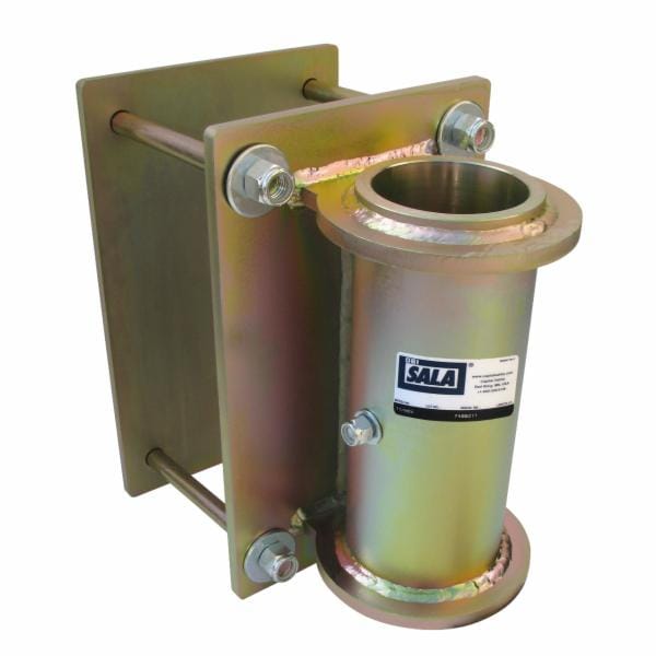 ™ DBI-SALA Temporary Fasten-In-Place Horizontal Lifeline Clamp-On Vertical Base For Concrete/Steel 8530373