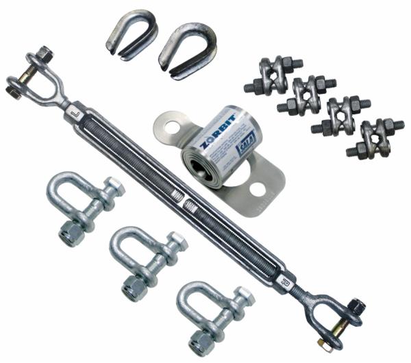 ™ DBI-SALA Metal Horizontal Lifeline Energy Absorber with Hardware Kit 7401033