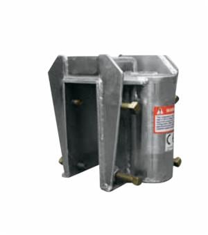 3M™ DBI-SALA Confined Space Integrated Barrel Mount Sleeve Davit Mast Base 8510323, Zinc Plated Steelimage