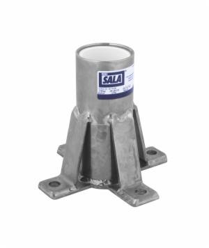 3M™ DBI-SALA Confined Space Permanent Floor Mount Sleeve Davit Mast Base 8518347, 304 Stainless Steelimage