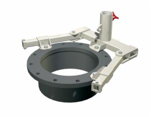 3M™ DBI-SALA Confined Space Integrated Tank Flange Davit Mast Base 8520267, Fits 18 – 36 in diaimage